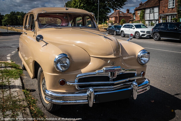 Standard Vanguard classic car Picture Board by Kevin Hellon