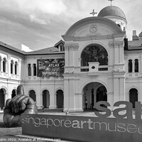 Buy canvas prints of The Singapore Art Museum by Kevin Hellon