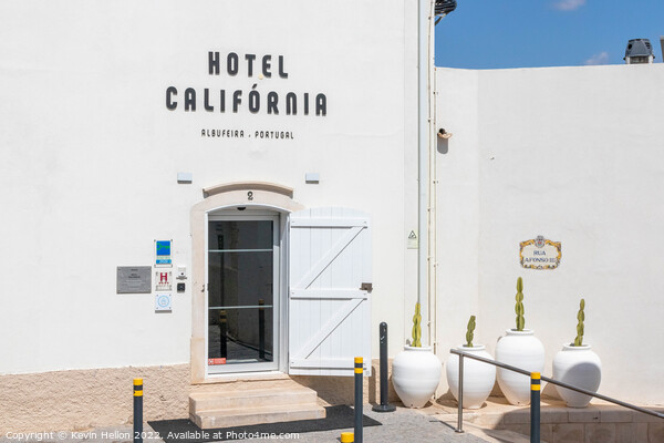 Welcome to the Hotel California Picture Board by Kevin Hellon