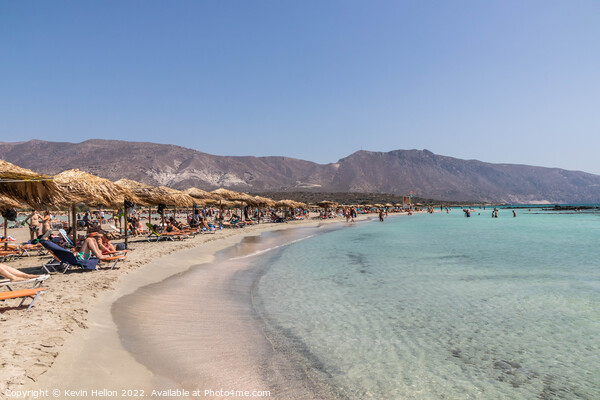 Elafonisi Beach, Crete, Greece Picture Board by Kevin Hellon