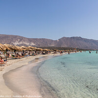 Buy canvas prints of Elafonisi Beach, Crete, Greece by Kevin Hellon