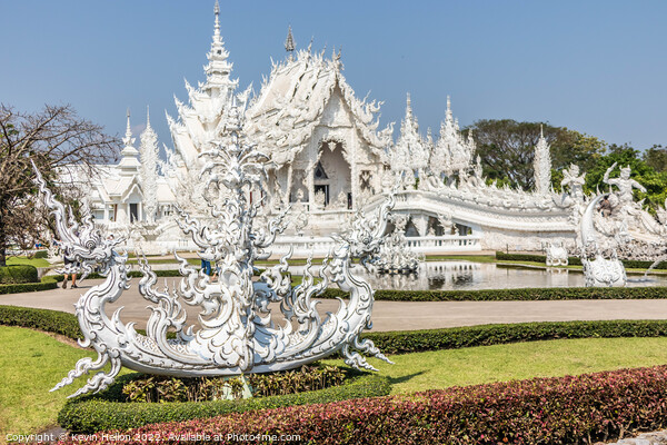 Wat Rong Khun or the White Temple, Picture Board by Kevin Hellon