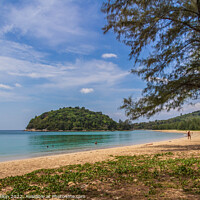 Buy canvas prints of Layan Beach, Bang Tao Bay, Phuket, Thailand by Kevin Hellon