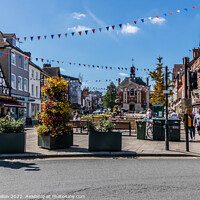 Buy canvas prints of Hart Street, Henley on Thames, by Kevin Hellon