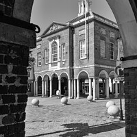 Buy canvas prints of The Guidhall taken from the Corn Exchange, High Wycombe, by Kevin Hellon