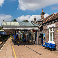 Buy canvas prints of Great Missenden Railway Station, by Kevin Hellon