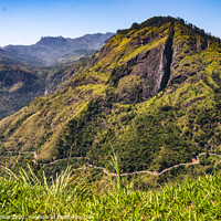 Buy canvas prints of Mountain road view, Ella, Sri Lanka by Kevin Hellon