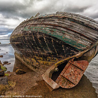 Buy canvas prints of Shipwreck, Anglesey, Gwynedd, North Wales by Kevin Hellon