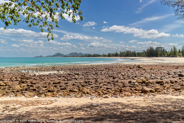 Rocky Point Beach, Prachuap Khiri Khan, Thailand Picture Board by Kevin Hellon
