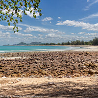 Buy canvas prints of Rocky Point Beach, Prachuap Khiri Khan, Thailand by Kevin Hellon