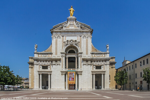 Basilica Santa Maria degli Angeli. Assisi, Picture Board by Kevin Hellon