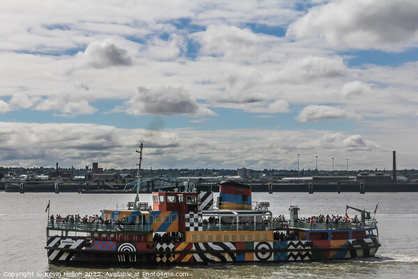 Ferry across the Mersey,  Picture Board by Kevin Hellon