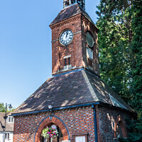 Buy canvas prints of The clock tower, Wendover by Kevin Hellon