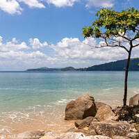 Buy canvas prints of Hua Beach, Kamala, Phuket, Thailand by Kevin Hellon
