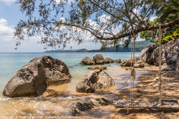 Hua Beach, Kamala, Phuket, Thailand Picture Board by Kevin Hellon