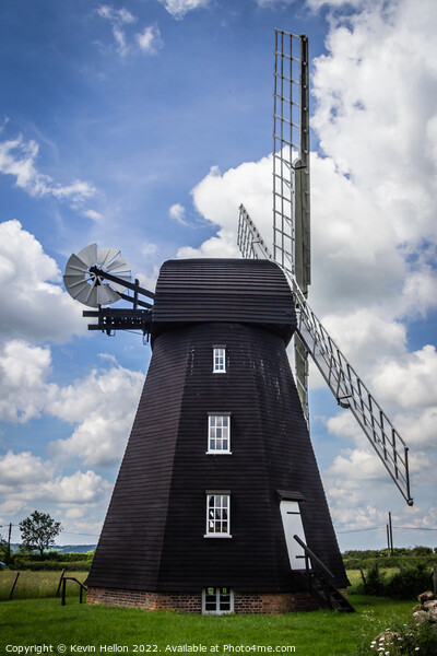 Lacey Green windmill, Picture Board by Kevin Hellon