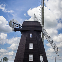 Buy canvas prints of Lacey Green windmill, by Kevin Hellon