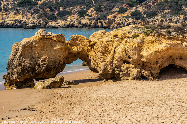 Praia da Oura (Leste) Albufeira, Algarve, Portugal Picture Board by Kevin Hellon