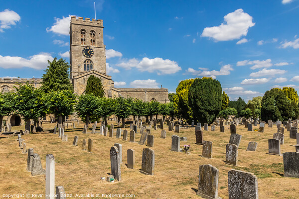 St Mary's Church Picture Board by Kevin Hellon