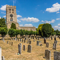 Buy canvas prints of St Mary's Church by Kevin Hellon