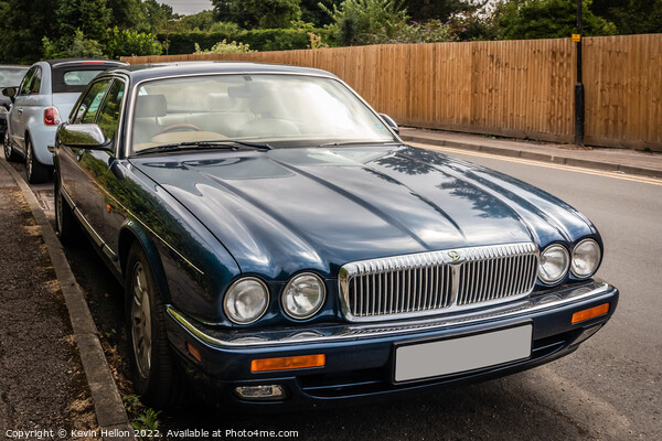 Daimler Sovereign classic car Picture Board by Kevin Hellon