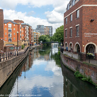 Buy canvas prints of River Kennet, by Kevin Hellon