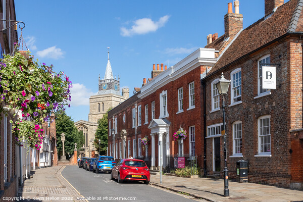 Church Street, Old Aylesbury, Picture Board by Kevin Hellon
