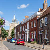 Buy canvas prints of Church Street, Old Aylesbury, by Kevin Hellon