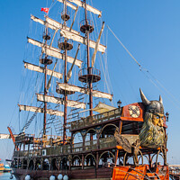Buy canvas prints of Pirate ship  by Kevin Hellon