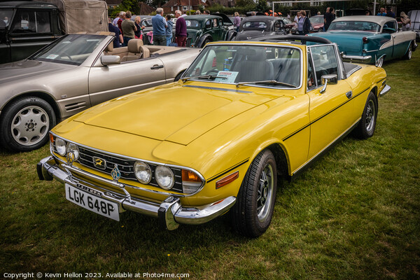 1975 Triumph Stag classic sports car Picture Board by Kevin Hellon