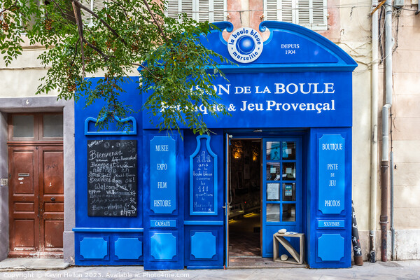 Maison de la Boule shop, Old Marseille, France Picture Board by Kevin Hellon