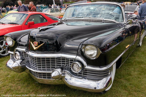 A black Series 62 Cadillac Convertible. Series 62 Picture Board by Kevin Hellon
