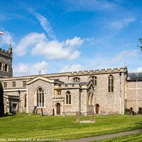 Buy canvas prints of St Mary's parish church, Old Amersham by Kevin Hellon