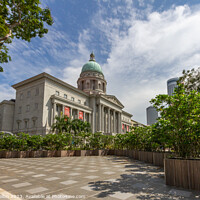 Buy canvas prints of The SIngapore National Art Gallery, by Kevin Hellon