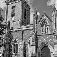 Buy canvas prints of All Saints parish church, High Wycombe by Kevin Hellon