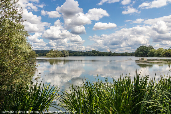 Little Marlow Lakes Country Park Picture Board by Kevin Hellon