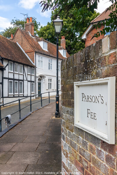 Parsons Fee, Old Aylesbury Picture Board by Kevin Hellon