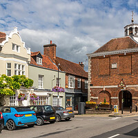 Buy canvas prints of The old Market Hall, Old Amersham by Kevin Hellon