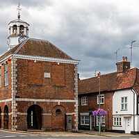 Buy canvas prints of The old Market Hall, Old Amersham by Kevin Hellon