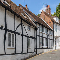 Buy canvas prints of Houses on Parsons Fee, Old Aylesbury, by Kevin Hellon