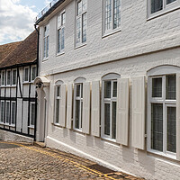 Buy canvas prints of Houses on Parsons Fee, Old Aylesbury, by Kevin Hellon