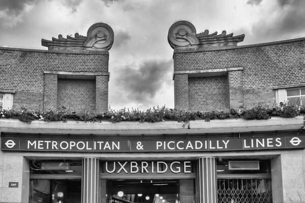 Uxbridge underground station    Picture Board by Kevin Hellon