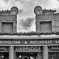 Buy canvas prints of Uxbridge underground station    by Kevin Hellon