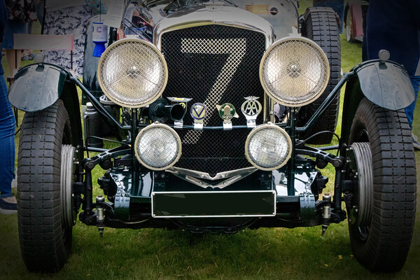 Bentley 7 vintage car Picture Board by Kevin Hellon