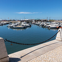 Buy canvas prints of Vilamoura marina, Algarve, Portugal by Kevin Hellon