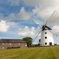 Buy canvas prints of Llynon mill and farm, Llandeusant, Anglesey, Wales by Kevin Hellon