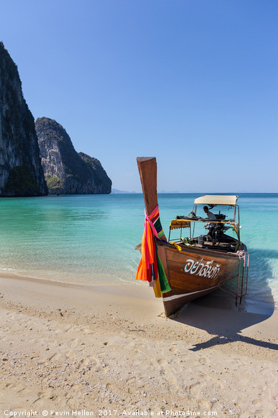 Discover the Serene Beauty of Koh Lao Liang Beach Picture Board by Kevin Hellon