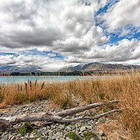 Buy canvas prints of Lake Tekapo and the Southern Alps, South Island, New Zealand by Kevin Hellon