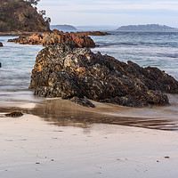 Buy canvas prints of Rocks in the sea by Kevin Hellon