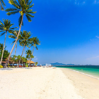Buy canvas prints of beach on Koh Mook  by Kevin Hellon